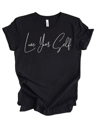 Love your self adult tee