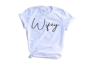 Wifey adult tee