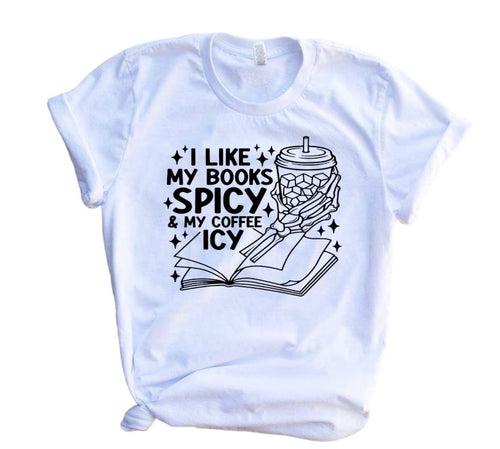 I like my books spicy and my coffee icy