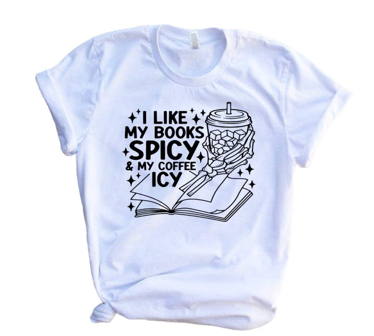 I like my books spicy and my coffee icy