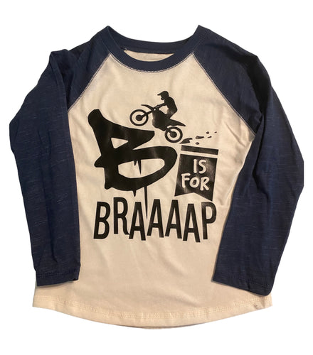 4t B is for braaaap long sleeve