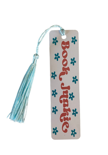 Book junkie bookmark