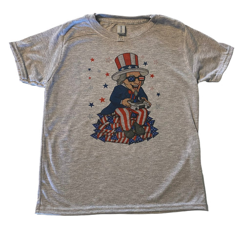 Patriotic gamer tee