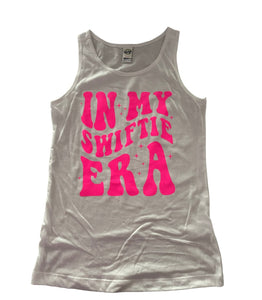 Girls youth small In my Swift era tank top