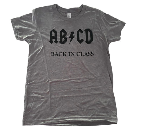 youth small (6/8) ABCD back in class