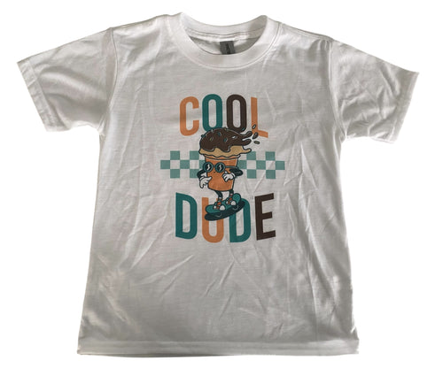 youth small cool dude short sleeve