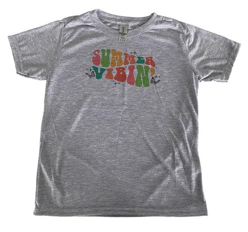 Youth medium summer vibin’ short sleeve