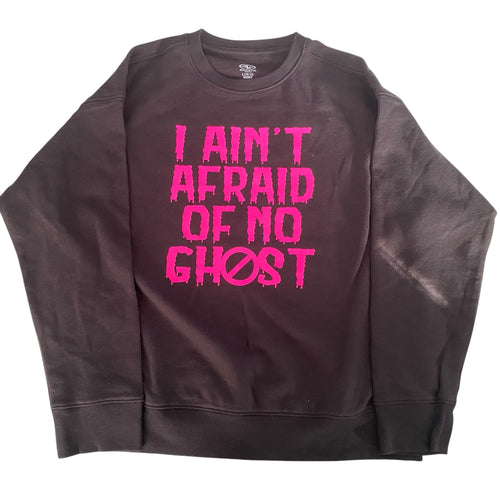 Youth Large I ain’t afraid of no ghost sweatshirt