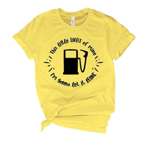 This little light of mine I’m gonna let it shine adult tee