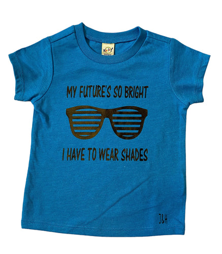 6months my future’s so bright I have to wear shades short sleeve