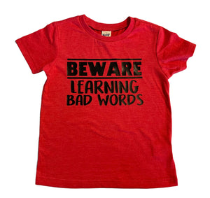 Beware learning bad words