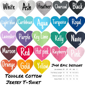 Kid Color charts